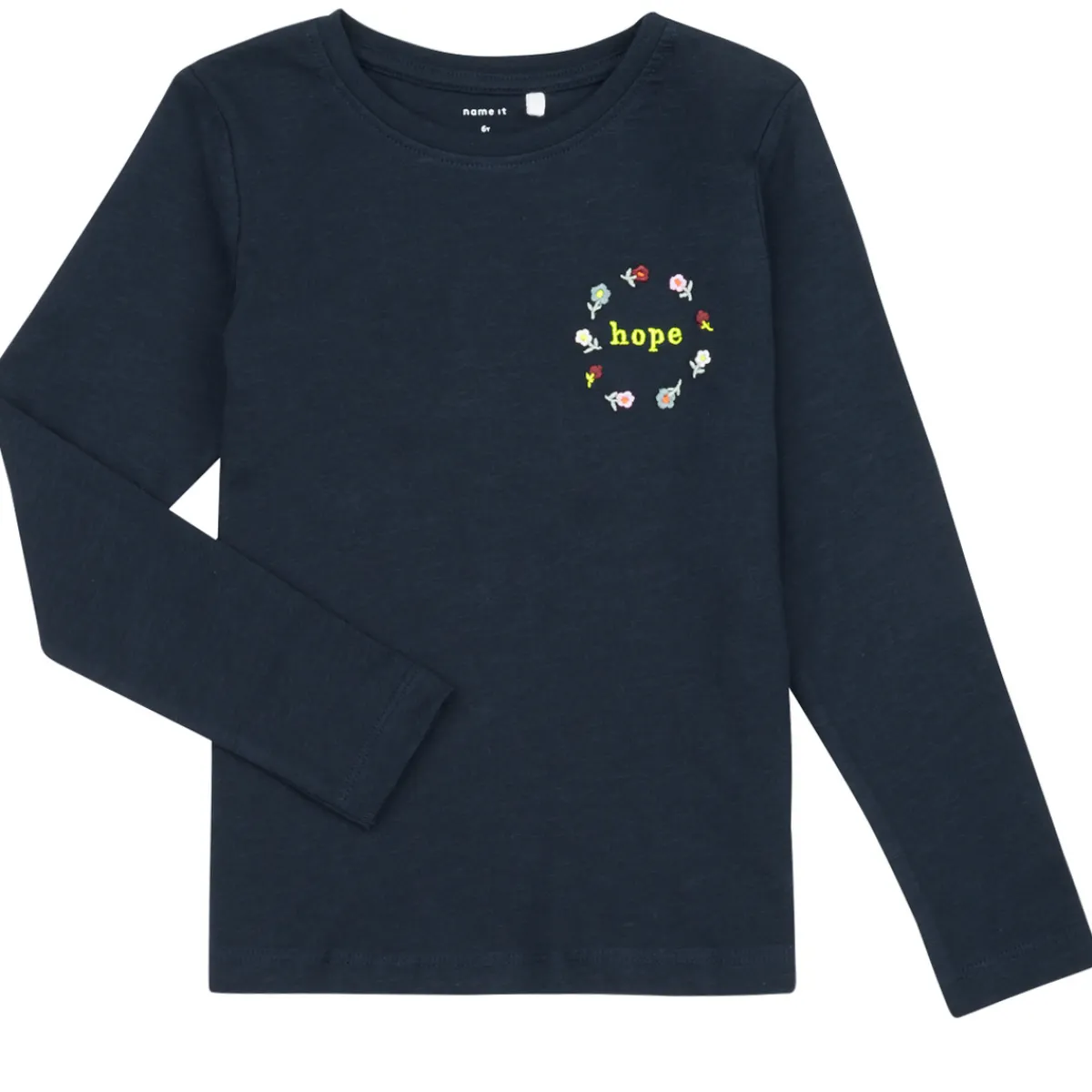 T-shirts & Polos^Name it - NKFLUPINA LS TOP Marine