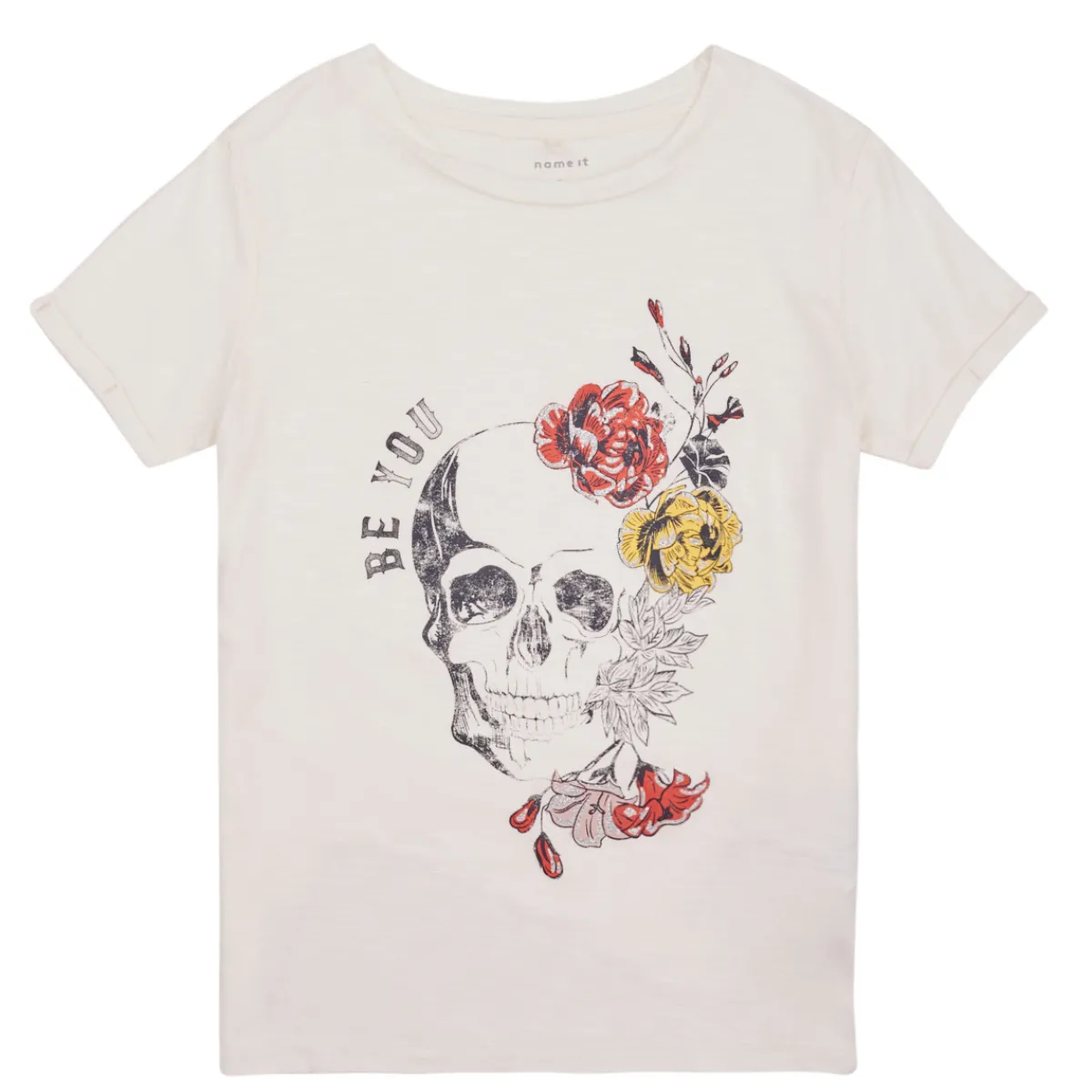 T-shirts & Polos^Name it - NKFTARINA SS TOP PS Beige