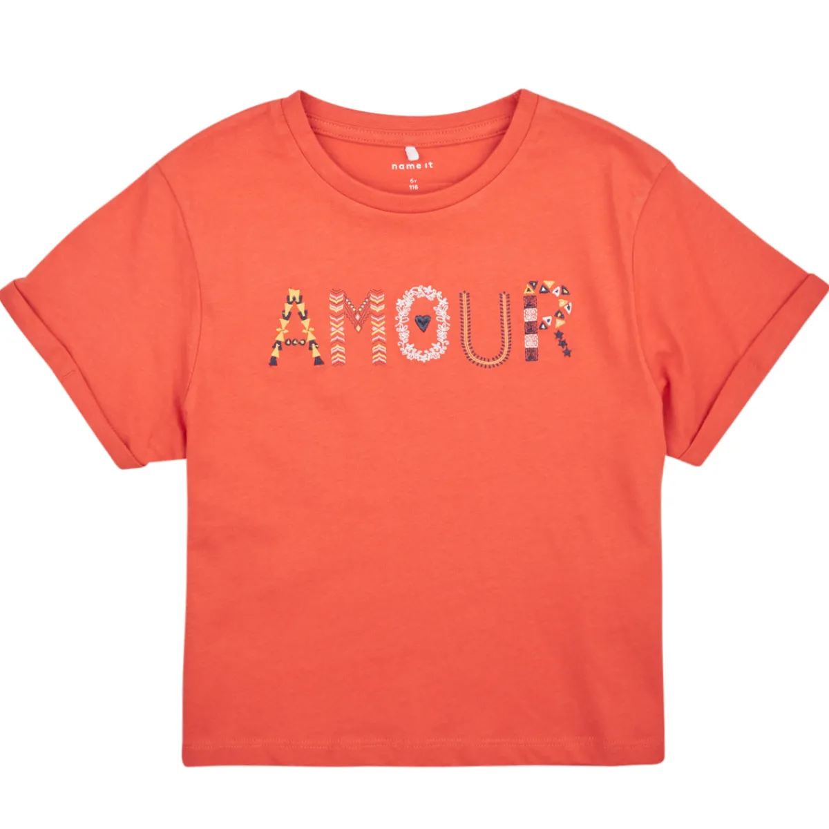 T-shirts & Polos^Name it - NKFTMORINA SS LOOSE TOP PS Rose