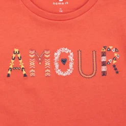 T-shirts & Polos^Name it - NKFTMORINA SS LOOSE TOP PS Rose