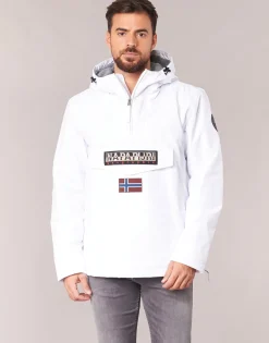 Manteaux^Napapijri - RAINFOREST WINTER Blanc