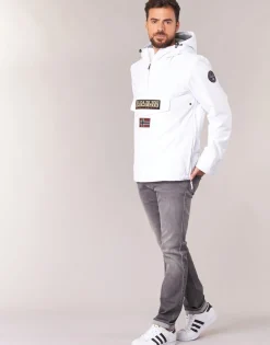 Manteaux^Napapijri - RAINFOREST WINTER Blanc