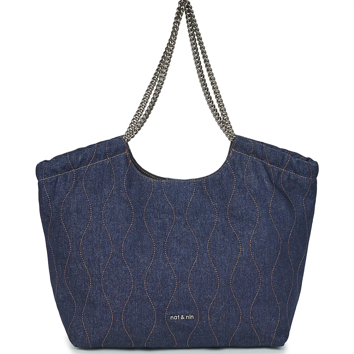 Cabas / Sacs Shopping^Nat et Nin - MARCELLE BleuFoncé