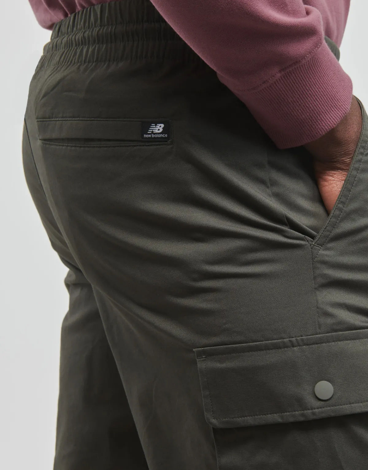 Pantalons^New Balance - ATHLETICS WOVEN CARGO PANT Kaki