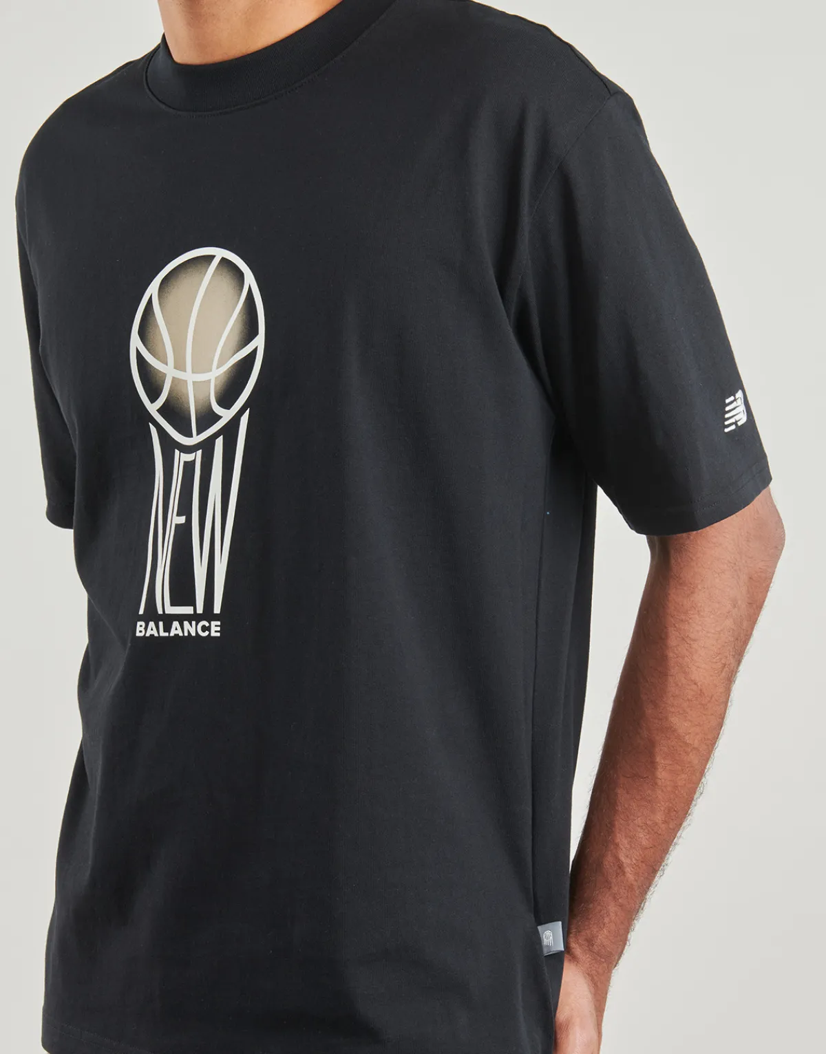 T-shirts & Polos^New Balance - GRAPHIC JERSEY TEE Noir