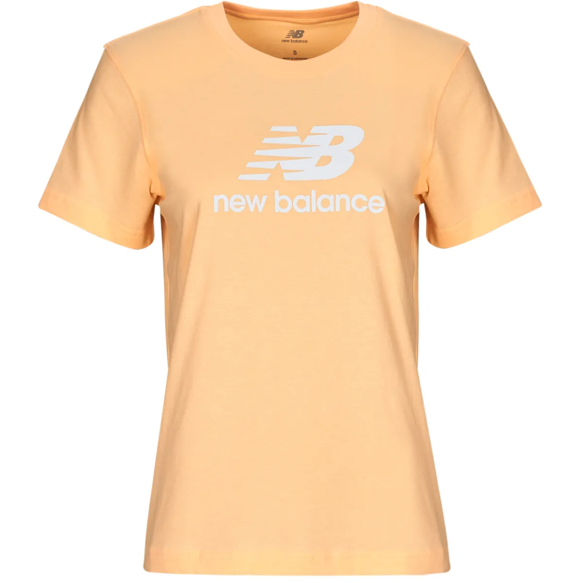T-shirts & Polos^New Balance - LOGO JERSEY TEE Corail