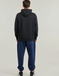 Sweats & Polaires^New Balance - SMALL LOGO HOODIE Noir
