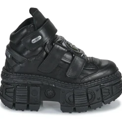 Bottines / Boots^New Rock - LEMONE Noir