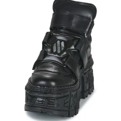 Bottines / Boots^New Rock - LEMONE Noir
