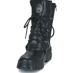 Bottines / Boots^New Rock - M-WALL Noir