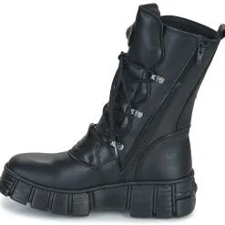 Bottines / Boots^New Rock - M-WALL Noir