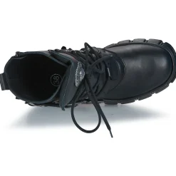 Bottines / Boots^New Rock - M-WALL Noir