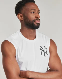 T-shirts & Polos^New-Era - MLB SLEEVELESS TEE NEW YORK YANKEES Blanc