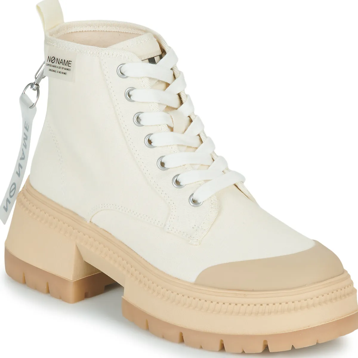 Bottines / Boots^No Name - STRONG BOOTS Beige
