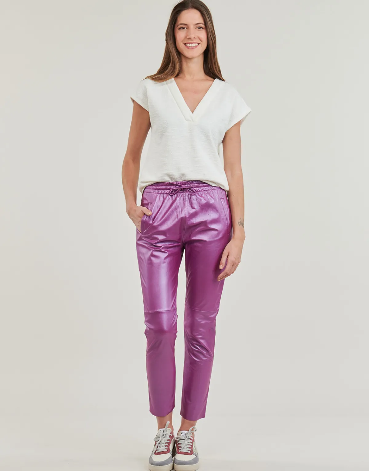 Pantalons^Oakwood - GIFT METAL Violet