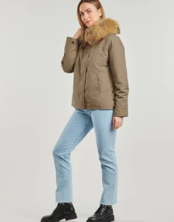 Manteaux^Oakwood - SYMA (raccon fur) Camel