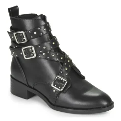 Bottines / Boots^Only - BRIGHT 14 PU STUD BOOT Noir