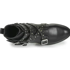 Bottines / Boots^Only - BRIGHT 14 PU STUD BOOT Noir