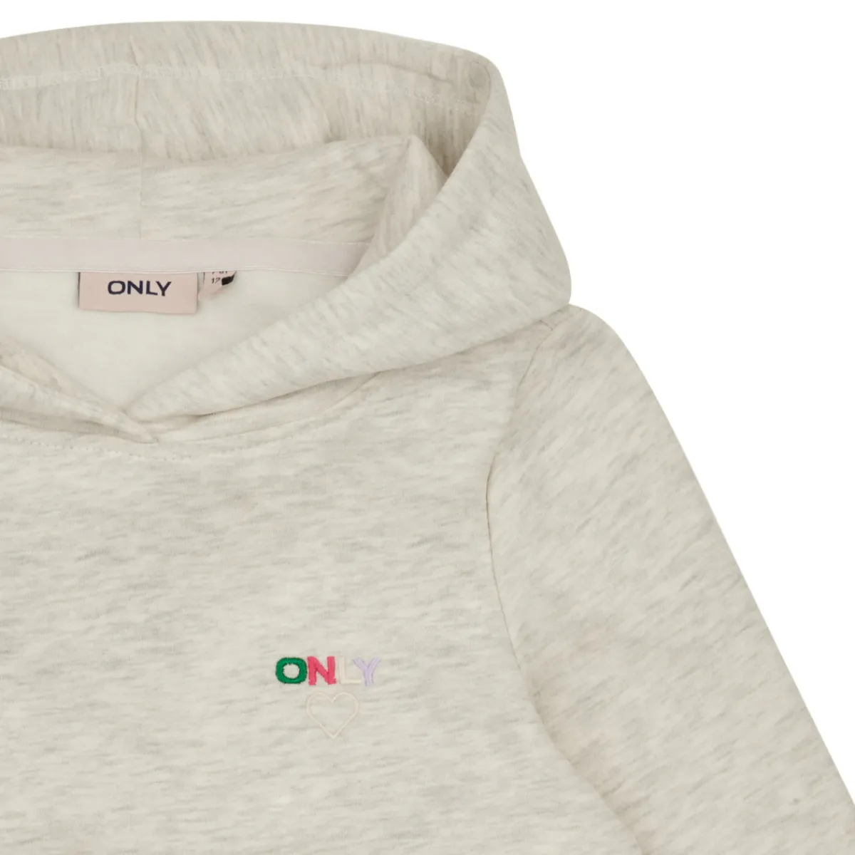 Sweats & Polaires^Only - KOGNOOMI L/S LOGO HOOD SWT NOOS Beige