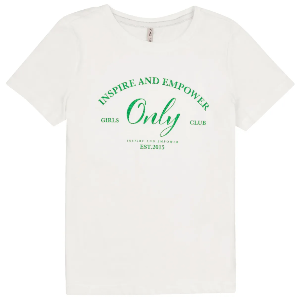 T-shirts & Polos^Only - KOGWENDY S/S LOGO TOP BOX CP JRS Blanc
