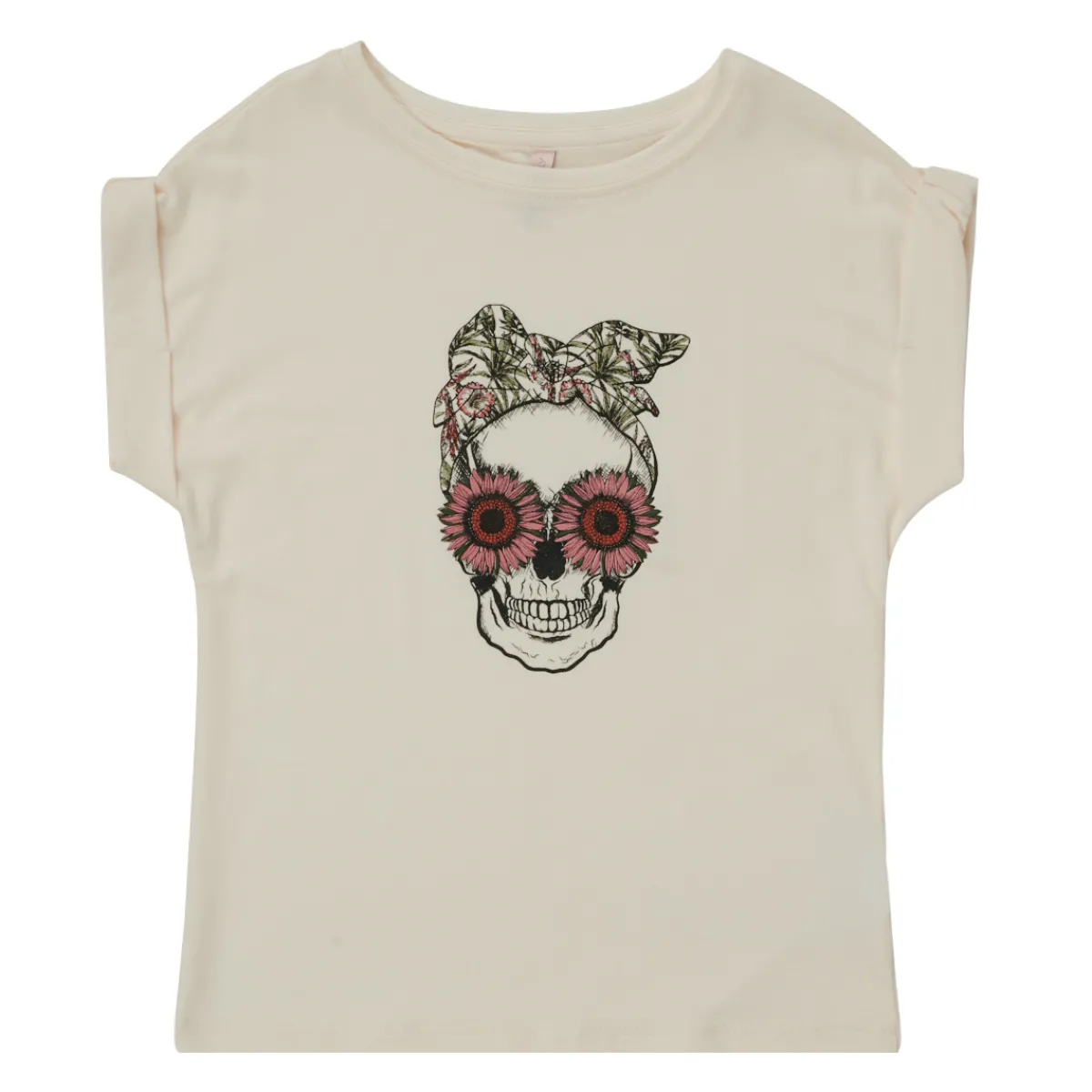 T-shirts & Polos^Only - KONSNI SKULL Blanc