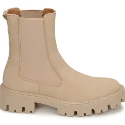 Bottines / Boots^Only - ONLBETTY-1 NUBUCK PU BOOT Camel