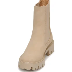 Bottines / Boots^Only - ONLBETTY-1 NUBUCK PU BOOT Camel