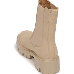 Bottines / Boots^Only - ONLBETTY-1 NUBUCK PU BOOT Camel