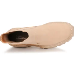 Bottines / Boots^Only - ONLBETTY-1 NUBUCK PU BOOT Camel