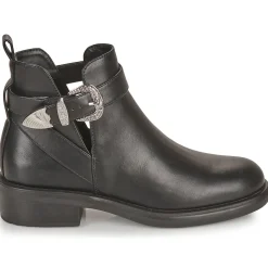 Bottines / Boots^Only - ONLBLOOM-5 PU BUCKLE BOOT Noir