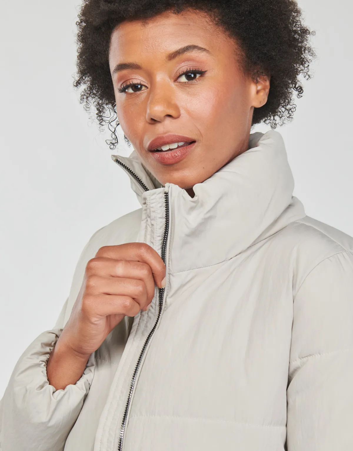 Manteaux^Only - ONLDOLLY SHORT PUFFER JACKET OTW NOOS Blanc