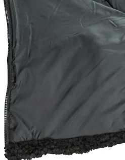 Vestes^Only - ONLELLIE SHERPA HOODED JACKET CC  OTW Noir