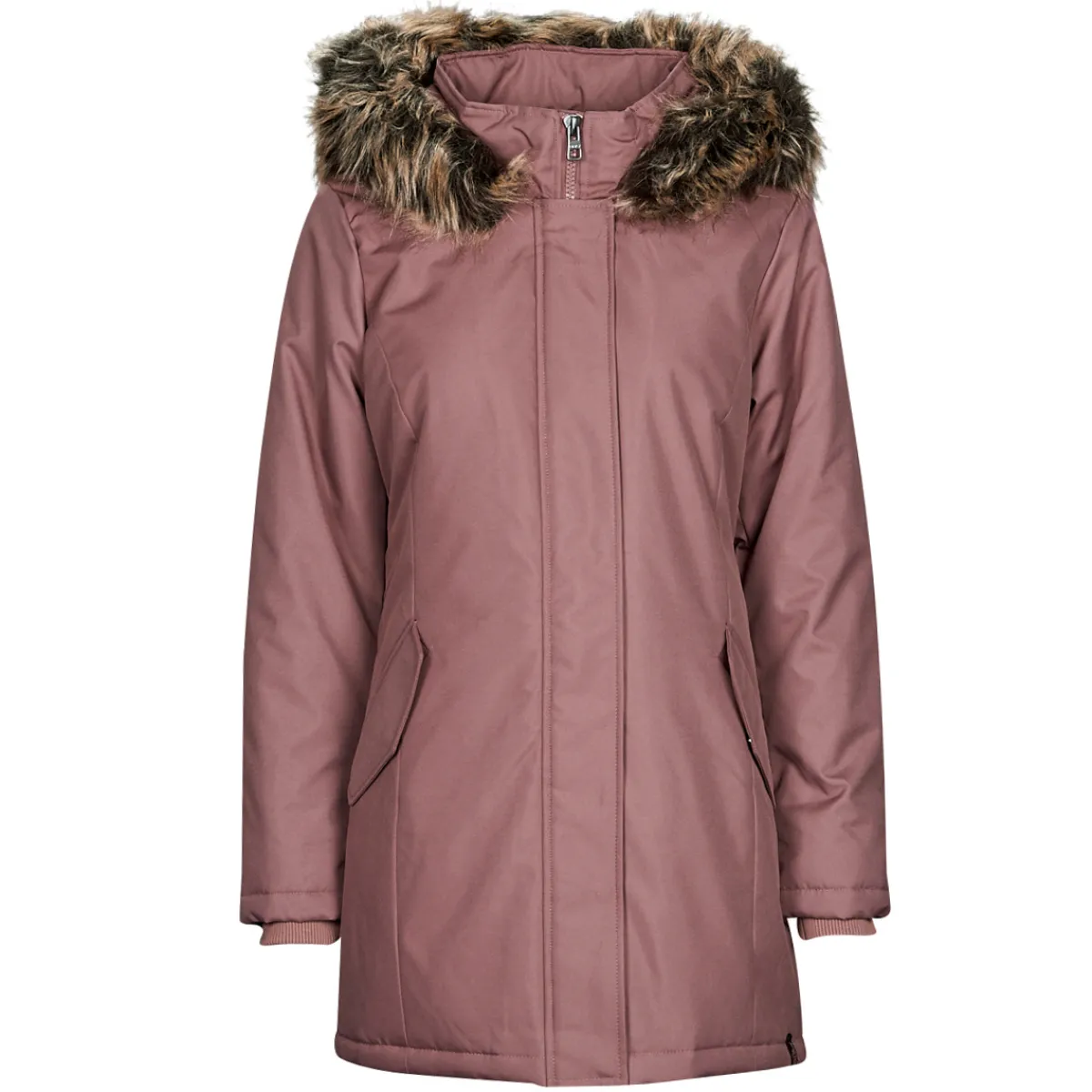 Manteaux^Only - ONLKATY PARKA COAT CC OTW Vieuxrose