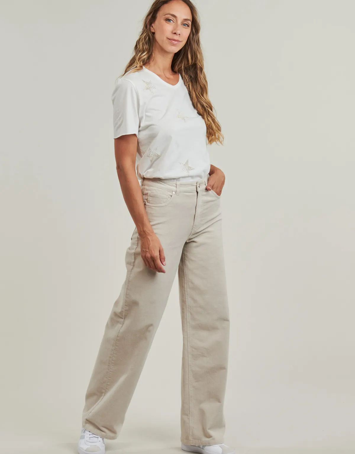 T-shirts & Polos^Only - ONLLUCY Blanc