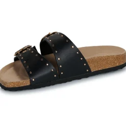 Sandales Et Nu-pieds^Only - ONLMAXI-15 PU STUDS BUCKLE SANDAL Noir