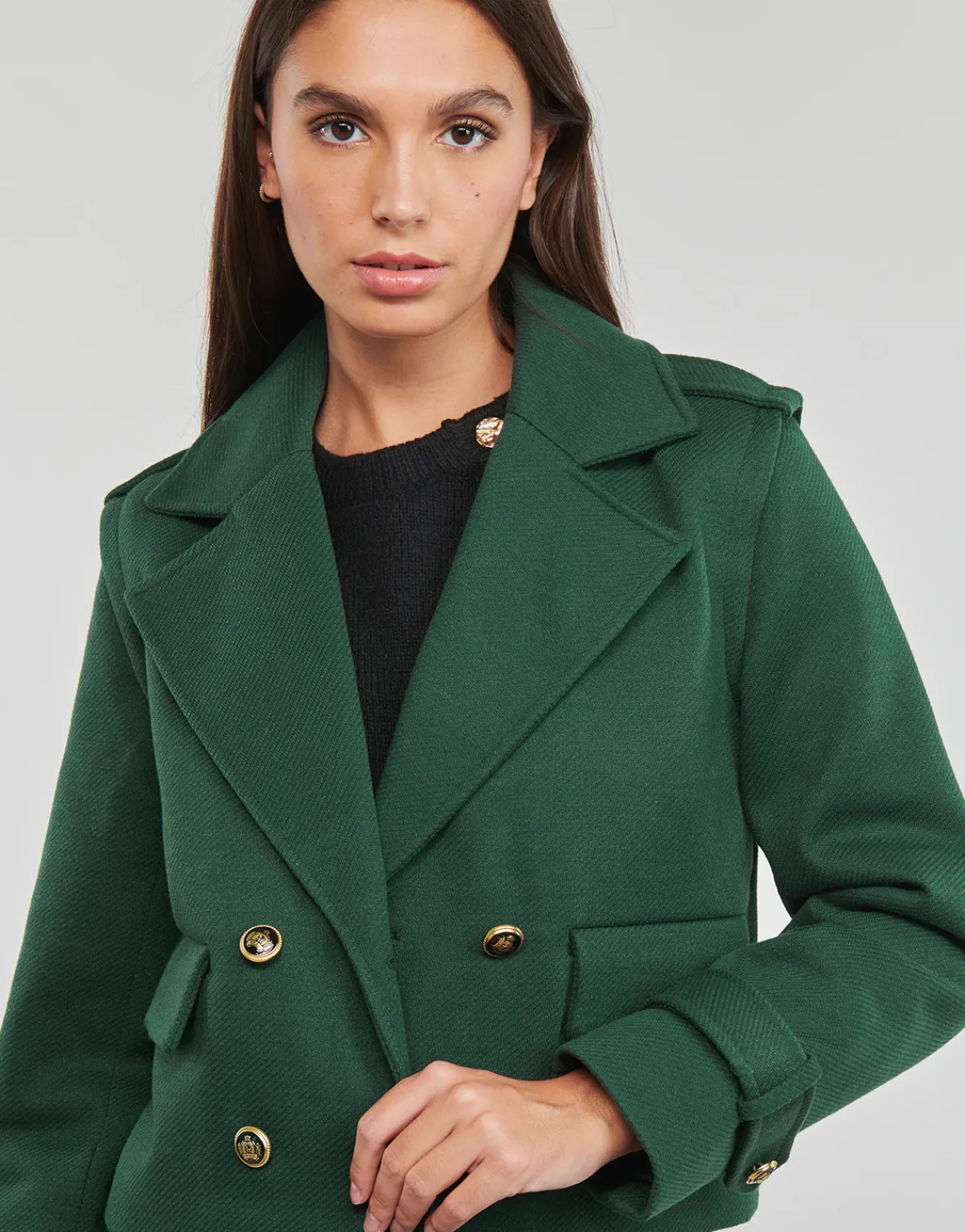 Manteaux^Only - ONLMOLLY SHORT JACKET CC OTW Vert