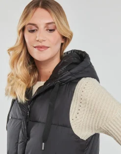 Manteaux^Only - ONLNEWASTA PUFFER WAISTCOAT CC OTW Noir