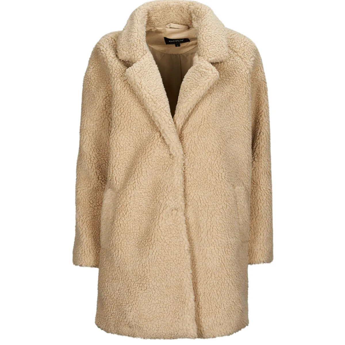 Manteaux^Only - ONLNEWAURELIA SHERPA COAT CC OTW Beige