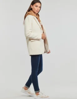 Manteaux^Only - ONLPIPER BOSTON BLAZER CC OTW Beige