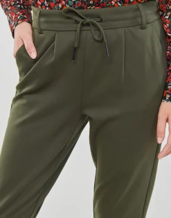 Pantalons^Only - ONLPOPTRASH LIFE EASY COL PANT PNT NOOS Kaki