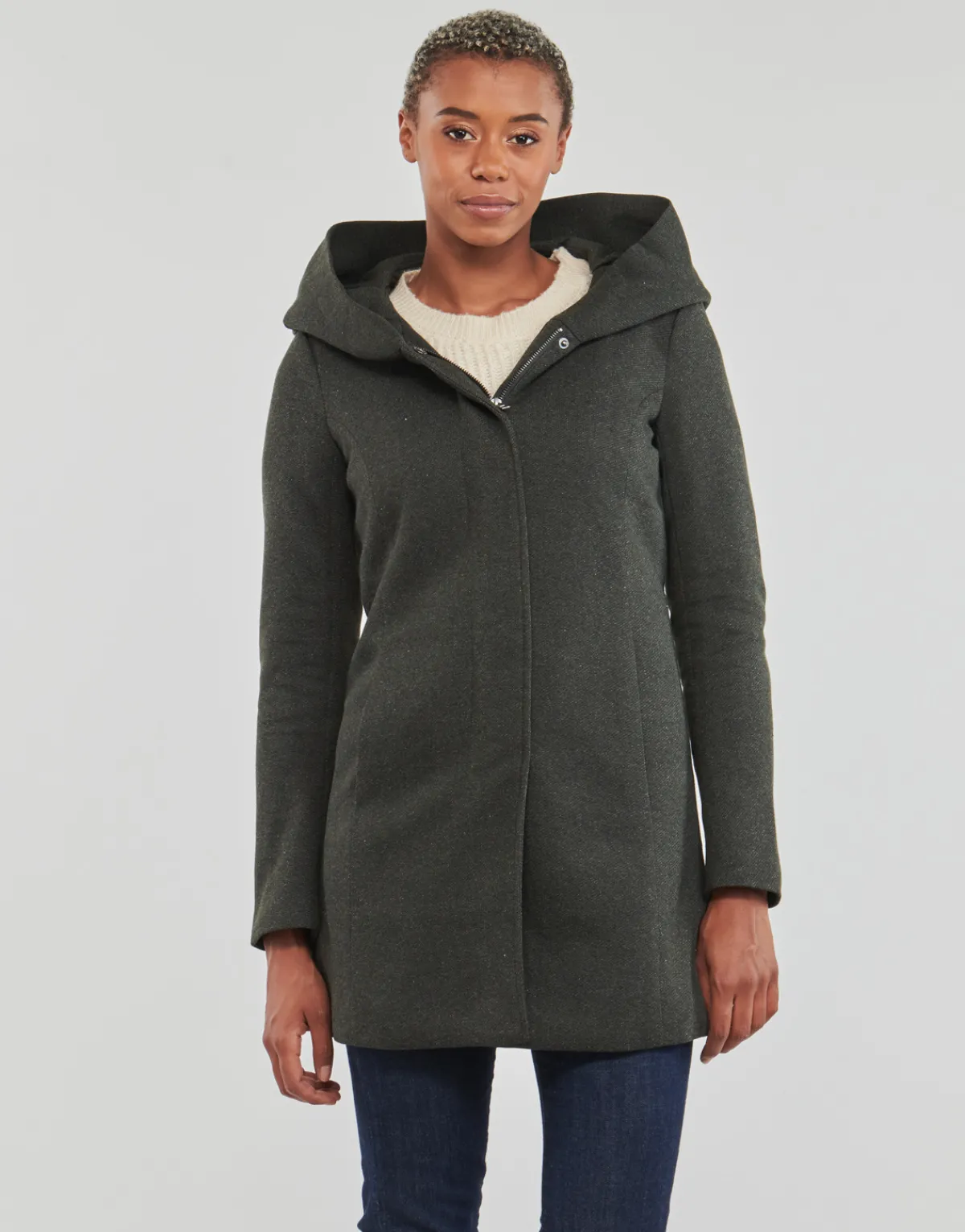 Manteaux^Only - ONLSEDONA LIGHT COAT OTW Kaki