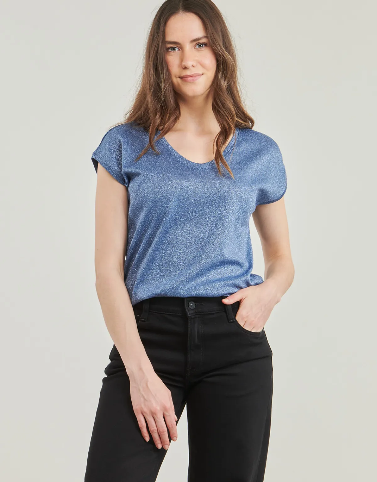 T-shirts & Polos^Only - ONLSILVERY Bleu