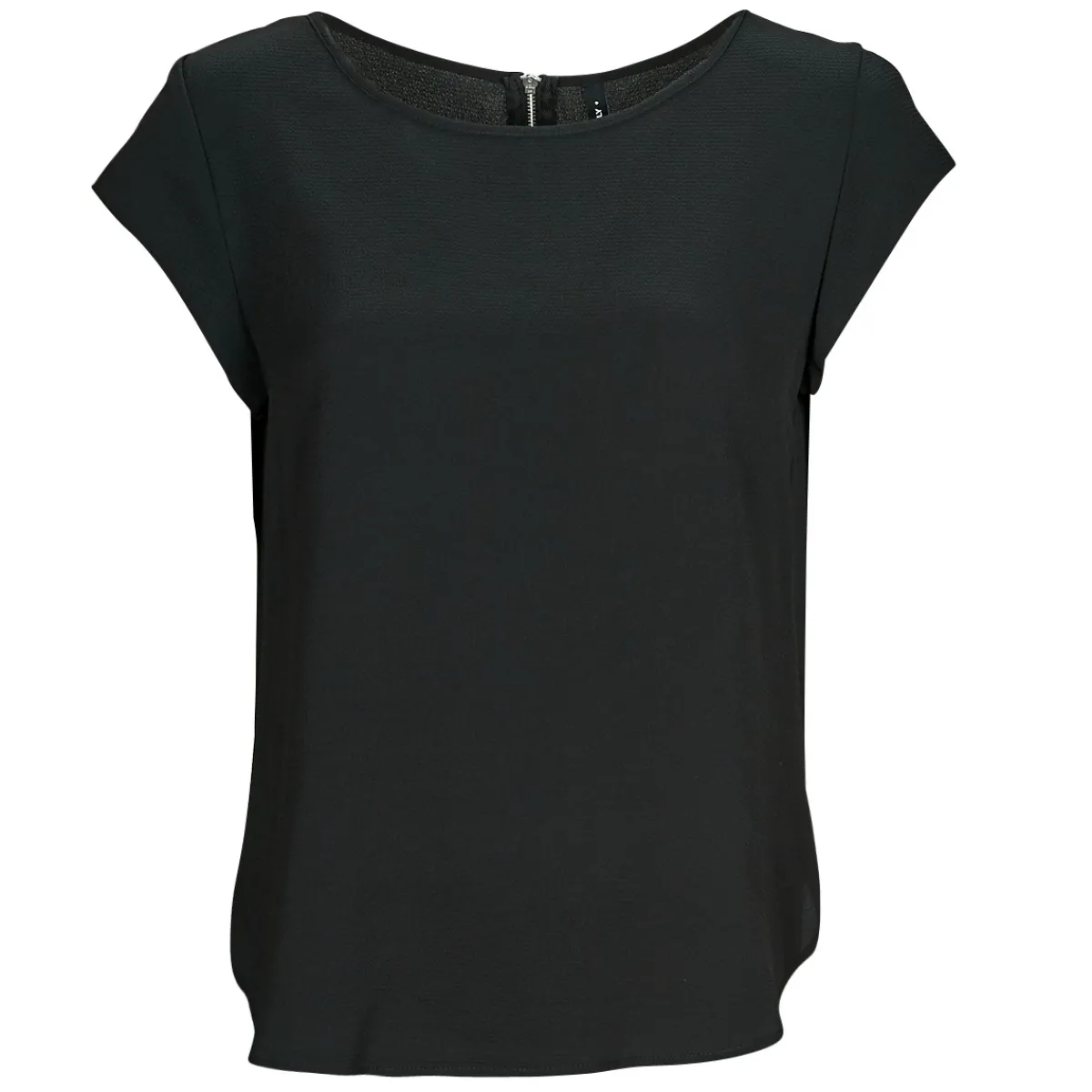 T-shirts & Polos^Only - ONLVIC S/S SOLID TOP PTM Noir