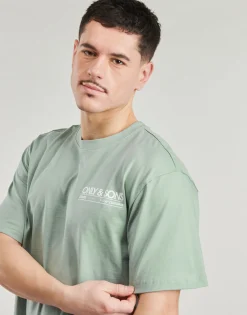 T-shirts & Polos^Only & Sons  - ONSKASBAH Vert