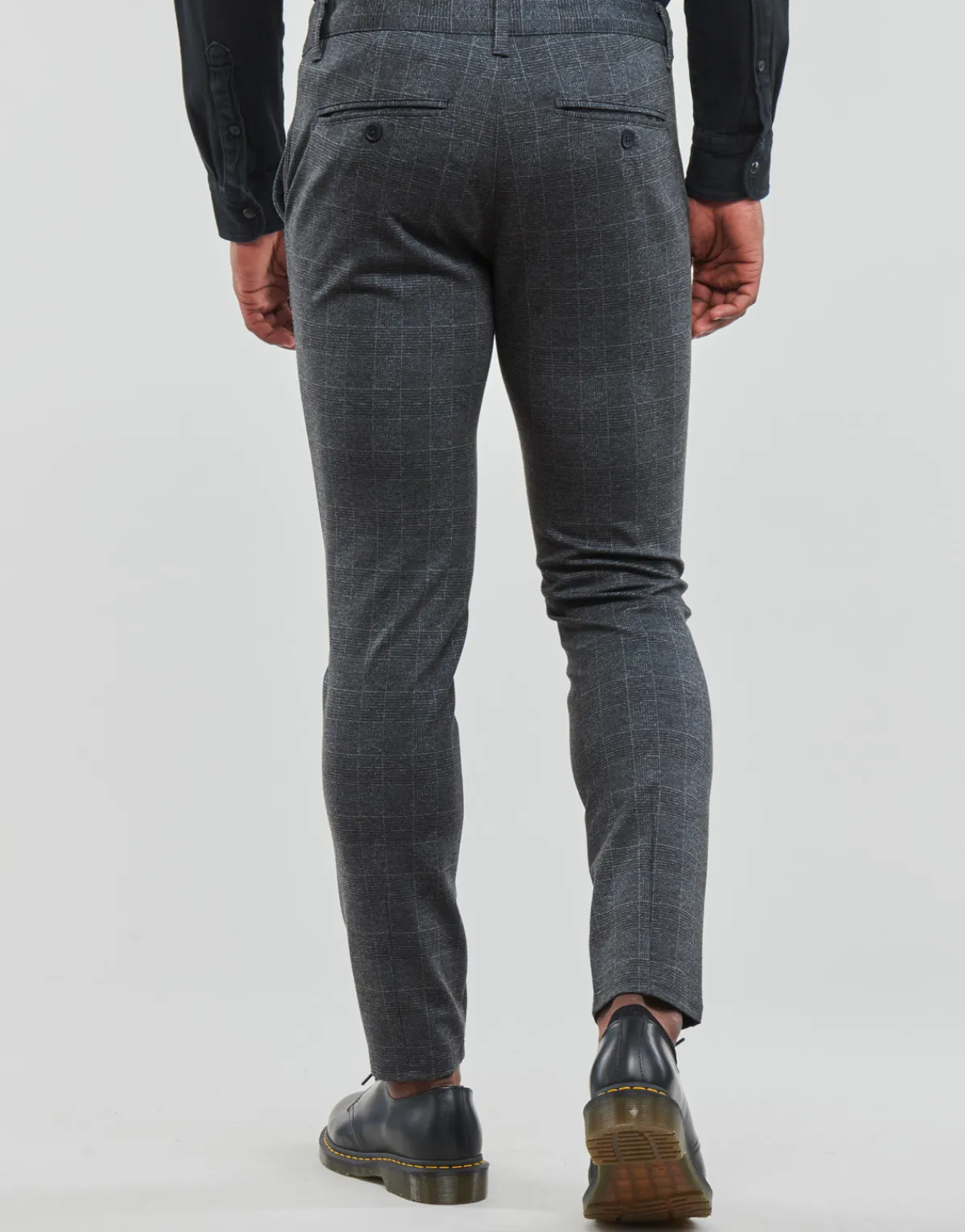 Pantalons^Only & Sons - ONSMARK CHECK PANTS HY GW 9887 Marine