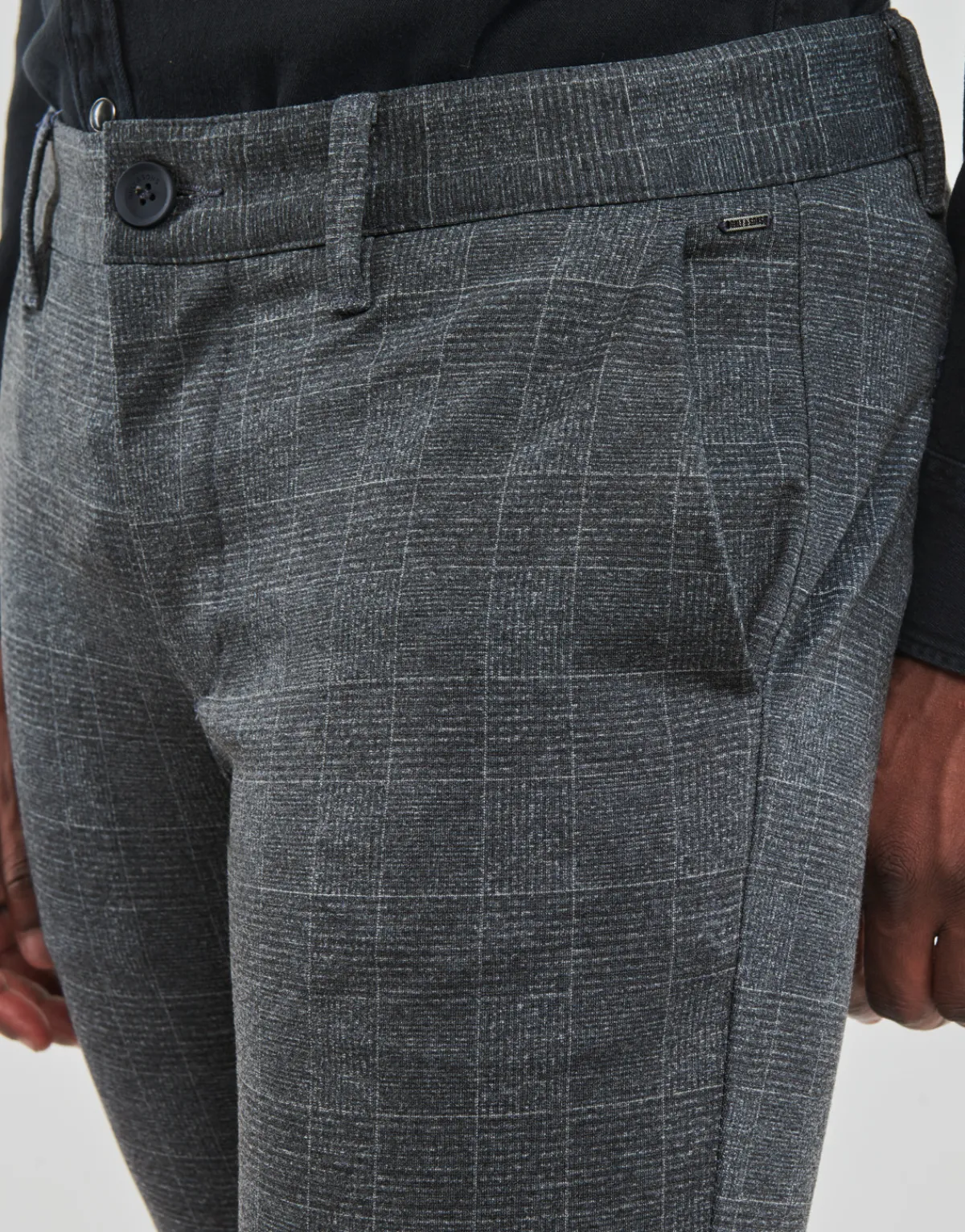 Pantalons^Only & Sons - ONSMARK CHECK PANTS HY GW 9887 Marine