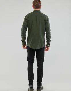 Chemises^Only & Sons  - ONSNIKO LS MELANGE SHIRT Kaki