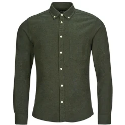 Chemises^Only & Sons  - ONSNIKO LS MELANGE SHIRT Kaki