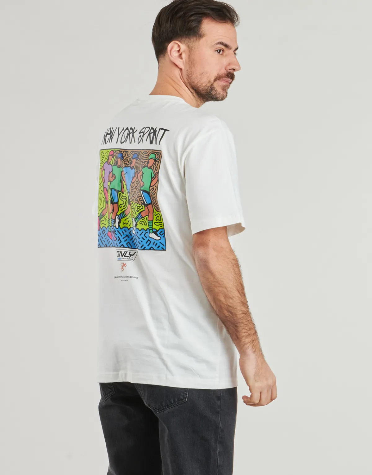 T-shirts & Polos^Only & Sons - ONSSPRINT Blanc