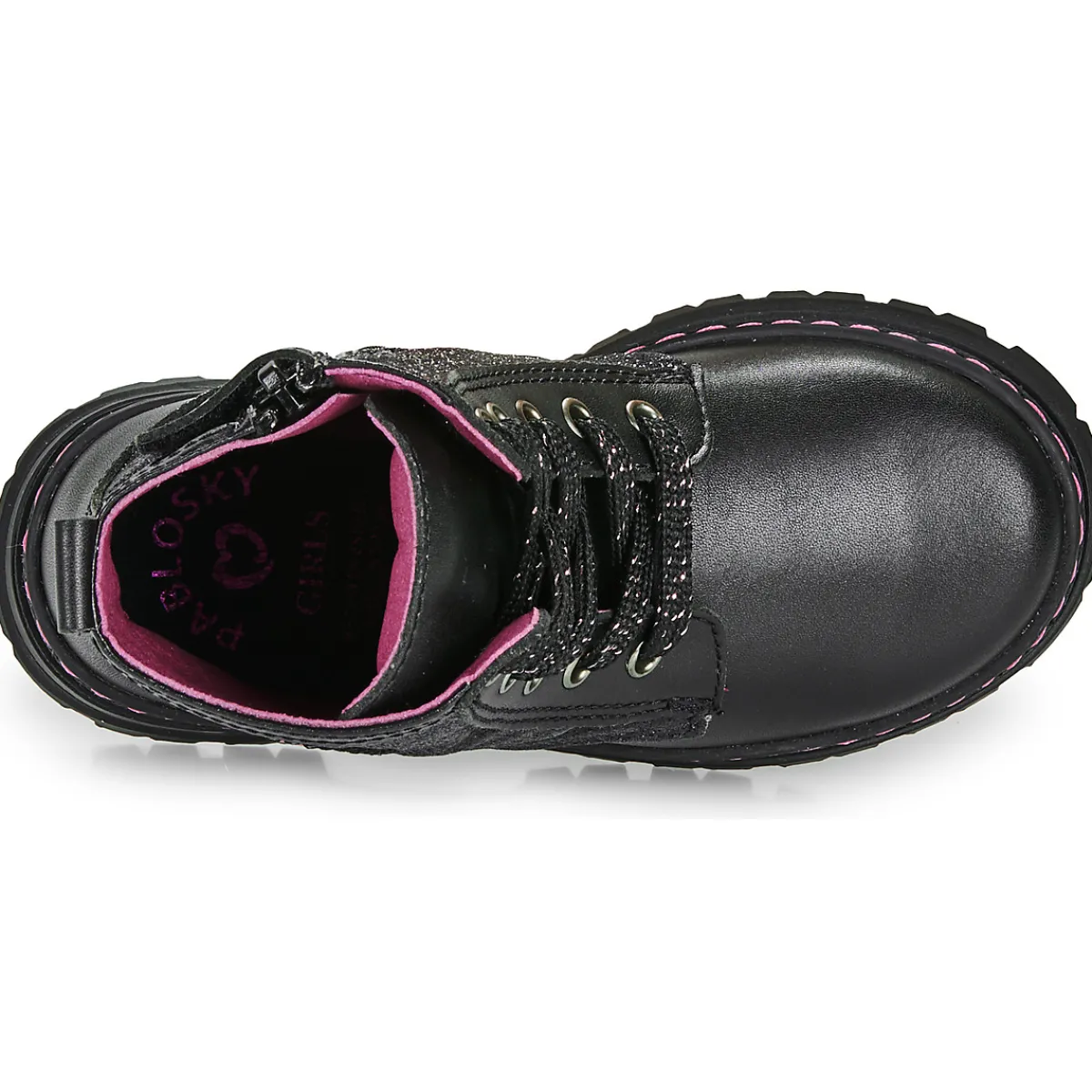 Baskets Mode^Pablosky - 433915-J Noir